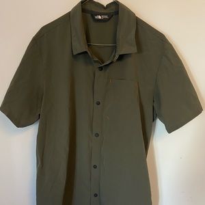 The North face Technical button down short sleeve.
